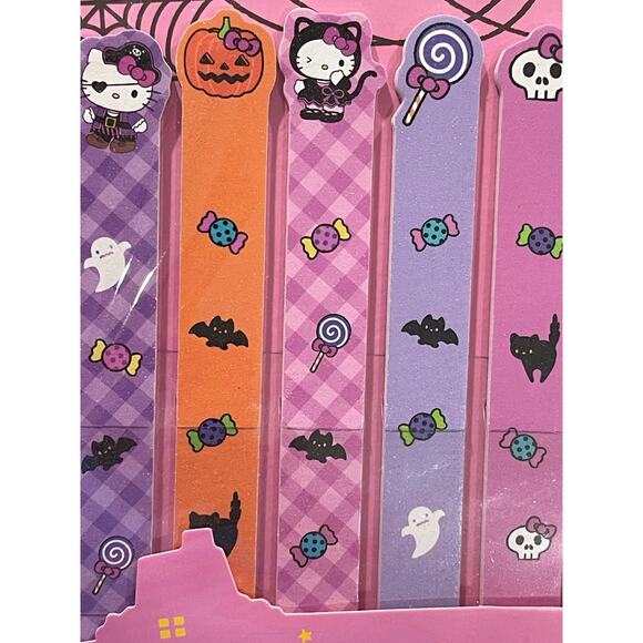 The Creme Shop x Sanrio Hello Kitty Halloween Nail File Set 8 pieces NEW Spooky - Picture 3 of 7
